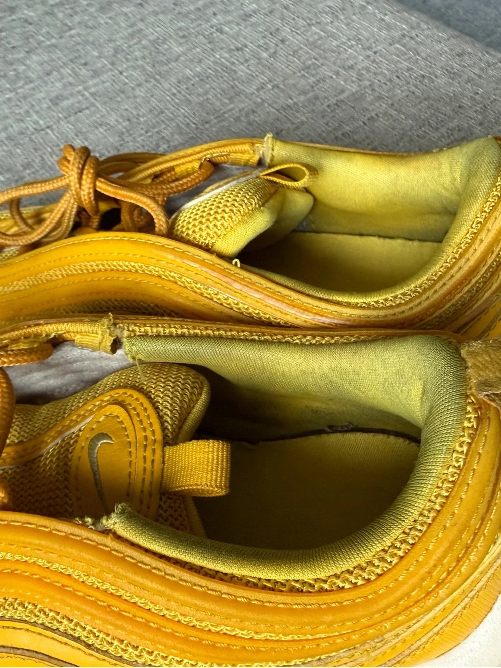 Nike Women's Air Max 97 'Mustard' yellow 9.5